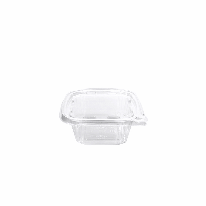 EarthChoice rPET Clear Clamshell Hinged Tamper Evident Deli