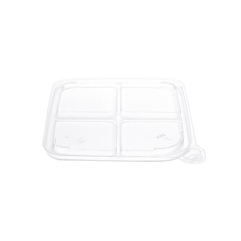 48 oz. BPA Free Food Grade SelecTE (Tamper Evident) Square Clear Container  (T5X548IMLCP) - 324 count - case - ePackageSupply